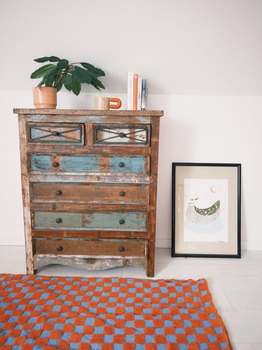 Meble 100% drewno drewniane komoda konsola szafka oryginalne unikat