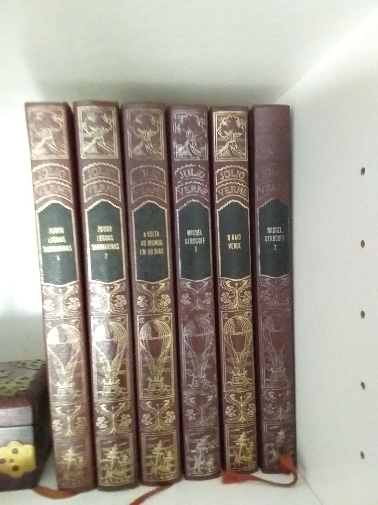 Colecção  Julio verne , 6 volumes