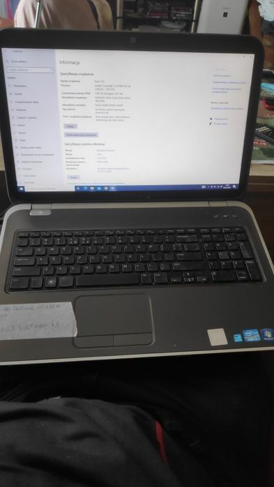 Laptop Dell. 17  cali Nova bateria