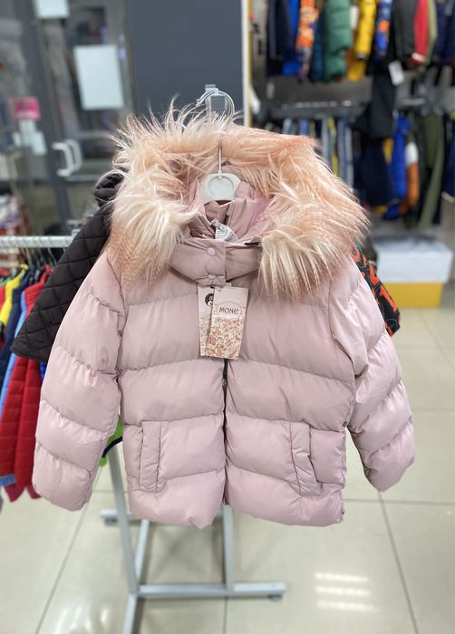 Mone куртка зимова для дівчинки 110,122 розмір