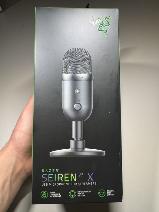 Mikrofon RAZER Seiren V2 X Superkardioidalny