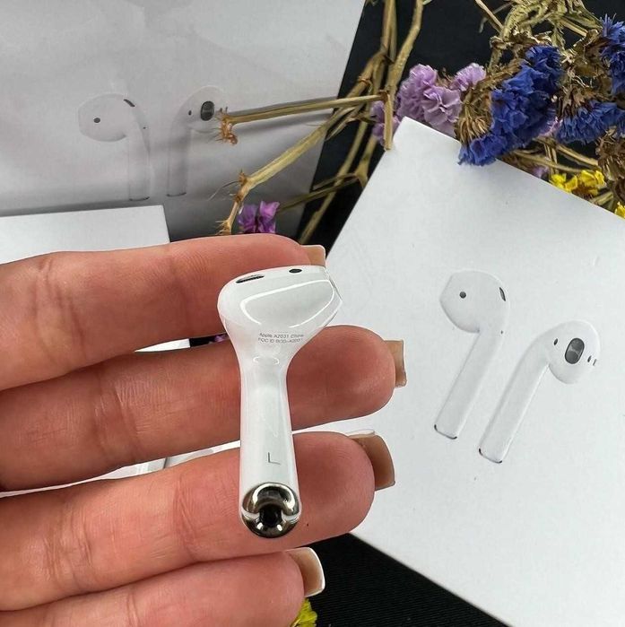 Беспроводные Наушники Airpods 2 наивысшего качества + чехол