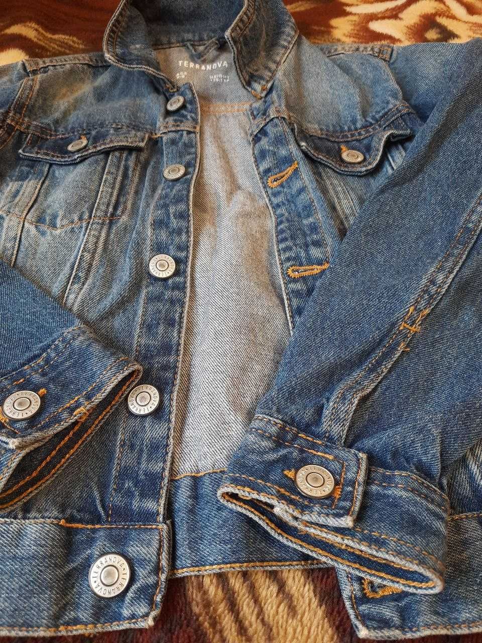 Куртка джинсова "Terranova" для хлопчика 8-9 р.; зріст 128-134