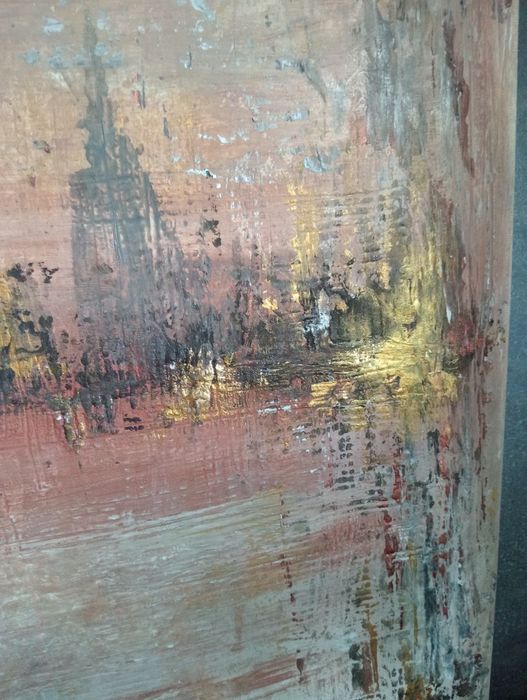 Obraz abstrakcyjny na płótnie