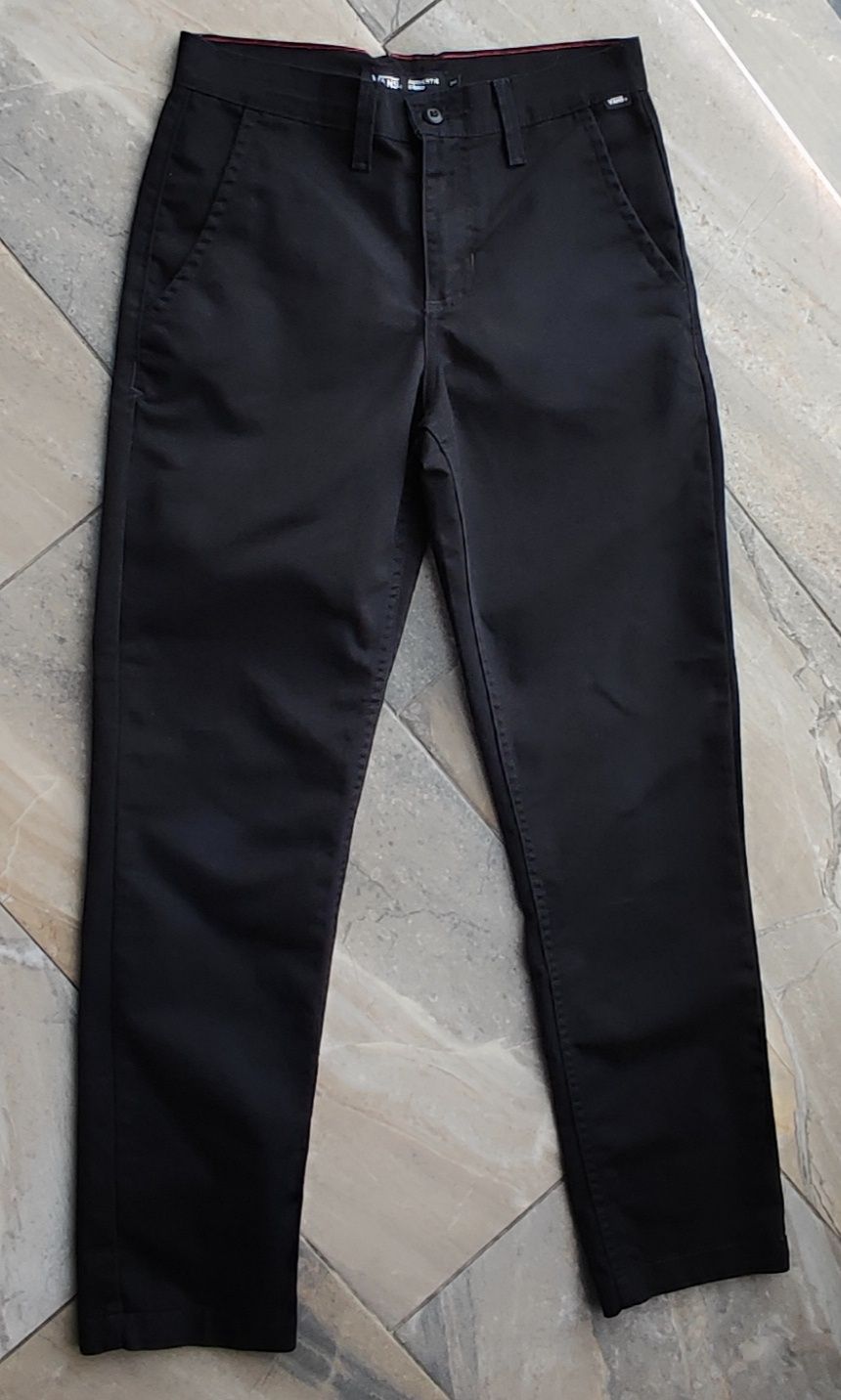 Vans boy jeansy dżinsy męskie czarne talia 35x2 rozm 27 XS S