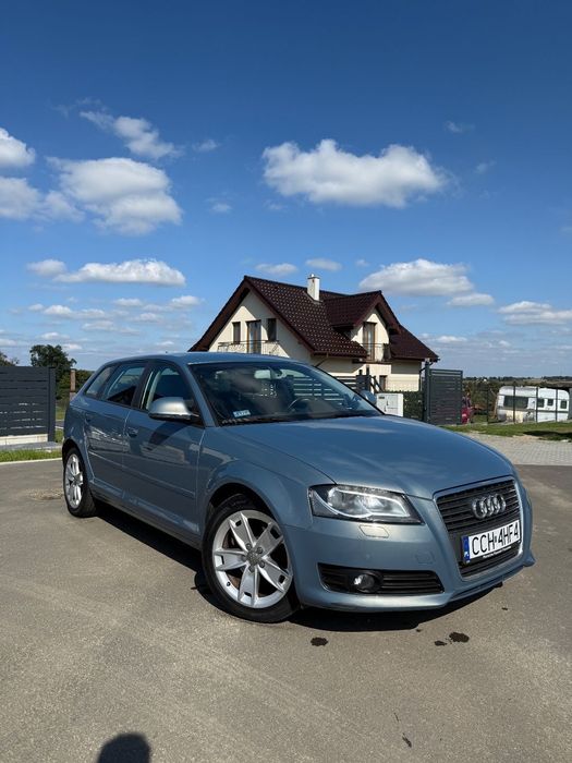 Audi A3 Sportback Audi.a3 8p.2009. DSG 7 biegów. 117tyś. Xenon