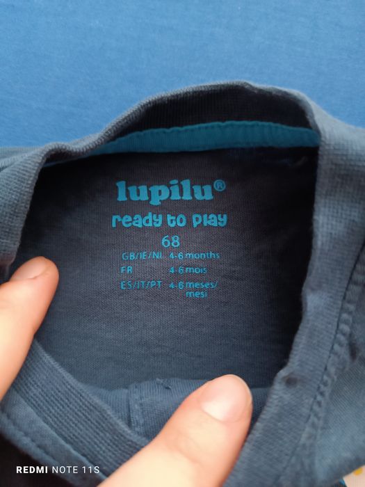 Rampers niemowlęcy rozmiar 68 Lupilu