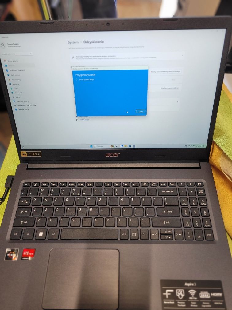 Laptop Acer Aspire 3 A315-23-R7Z7