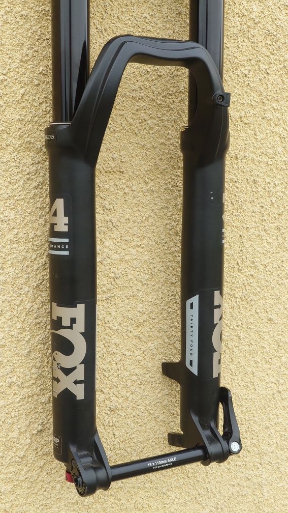 Amortyzator powietrzny Fox 34 Performance Fit Grip 130mm koło 27,5
