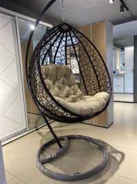 Крісло кокон з плетенням садові меблі ротанг