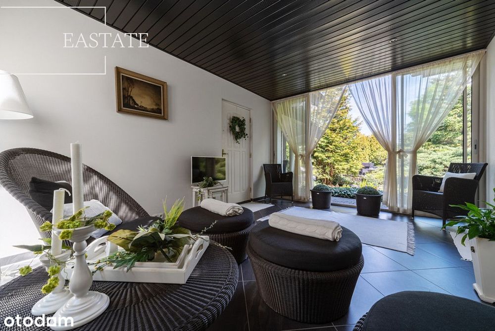 Wysoki standard / piękny ogród/ Park Krajobrazowy