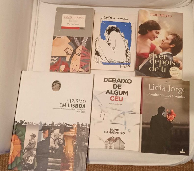 Lote de 42 livros, como novos Diversos Autores