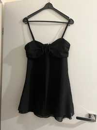 Czarna seksowna nocka sukienka, Vero Moda, rozmiar M