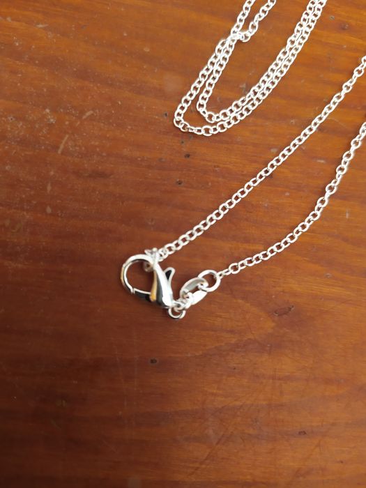 Klasyczny srebrny łańcuszek 60 cm