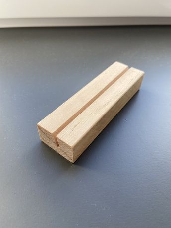 Drewniana podstawka na winietki 10 cm