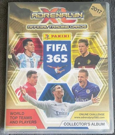 Karty Panini Fifa 365 edycja 2017 Adrenalyn XL