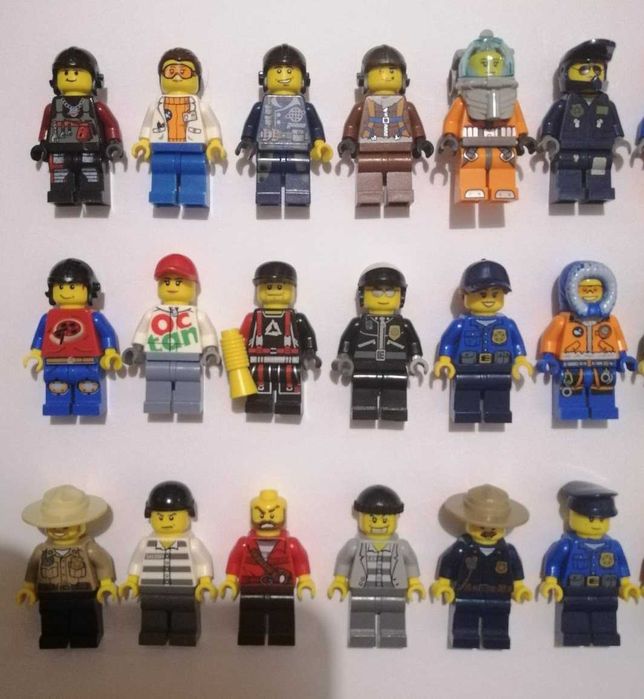 Lego minifigures, лего минифигурки Marvel, City, sport