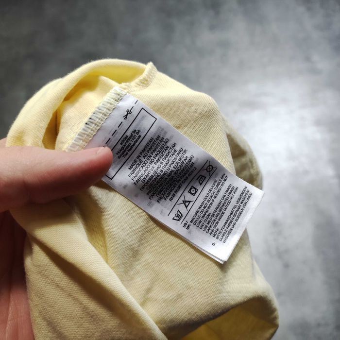 MĘSKA Koszulka Bawełna PREMIUM Adidas Originals Żółta Casual Letnia