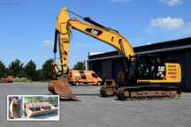 Caterpillar 330FL CAT  | 2017r | 6440h | 30.5t | Centralne | 3 łyżki | LEICA 3D | IDEAŁ |