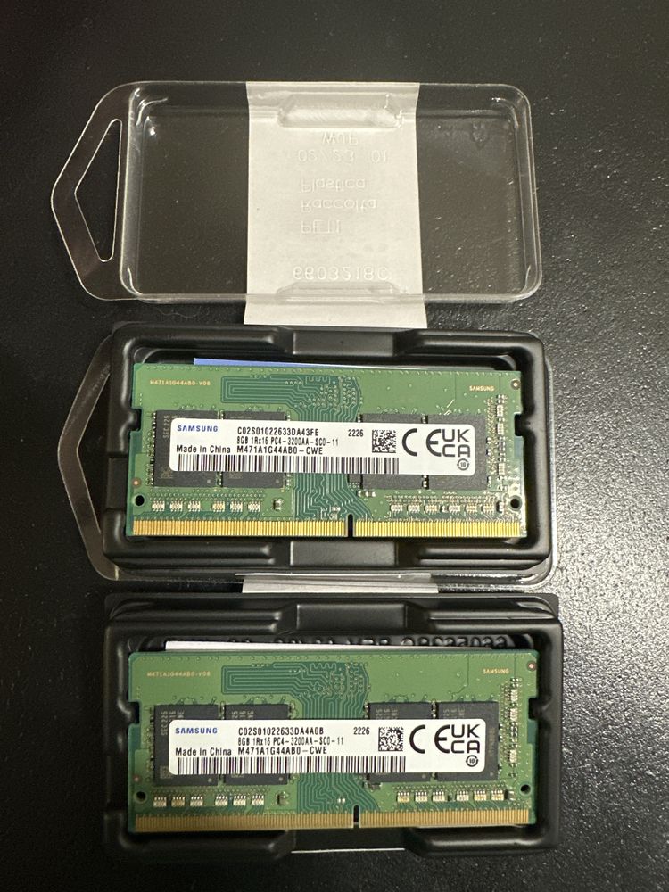 Samsung DDR4 8GB 3200MHz SO-DIMM 1Rx16 PC4-3200AA
