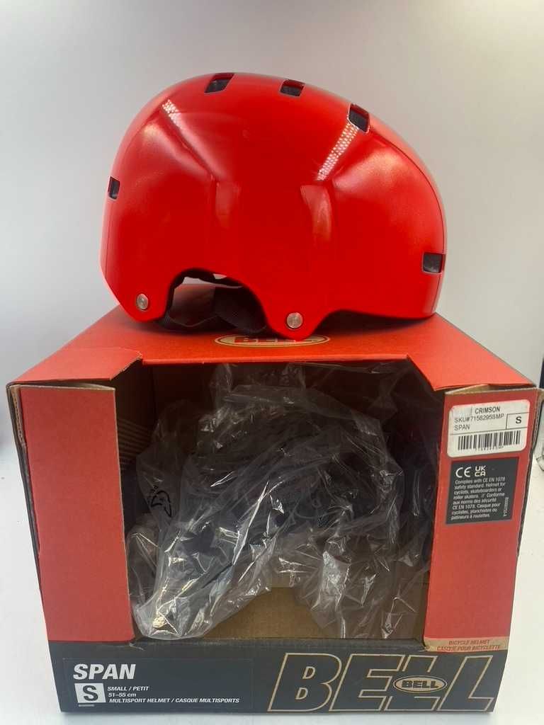 Nowy Kask Rowerowy Bell Span  r. S (52-56cm)