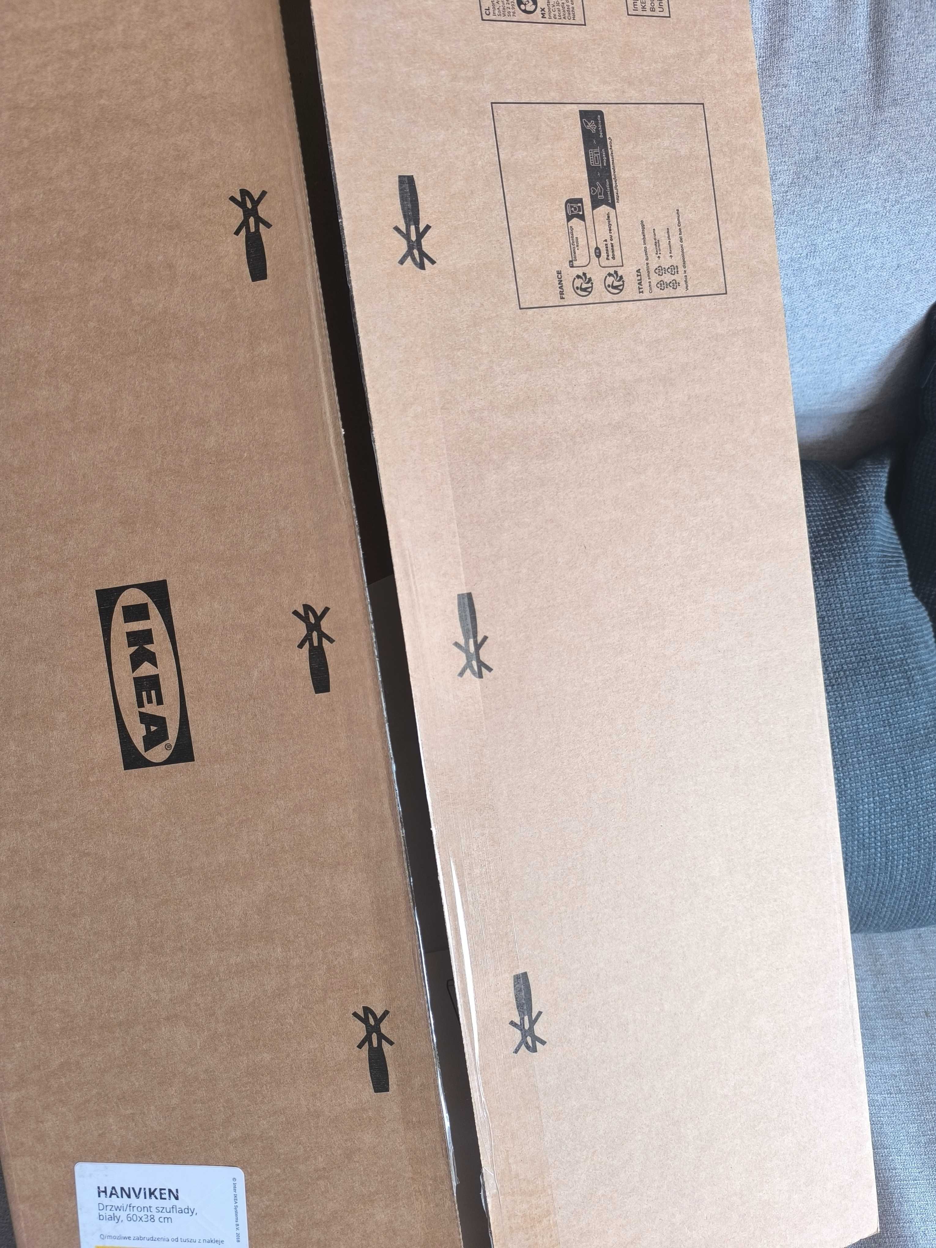 Fronty Ikea Besta Hanviken 4szt. nowe 60x38