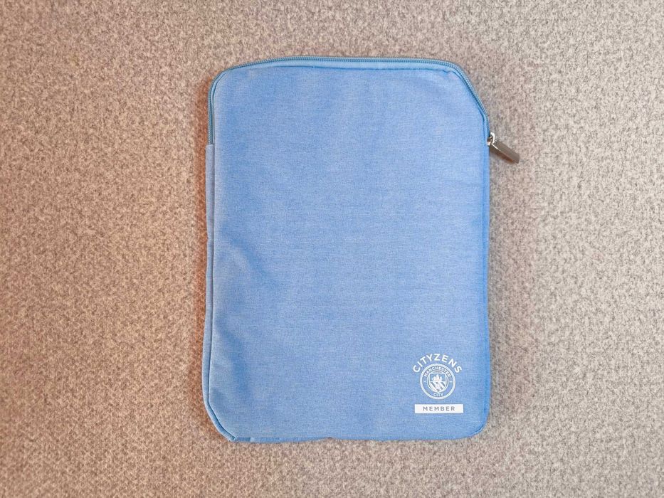 Чехол для планшета голубой Манчестер Сити (27 х 20 см)