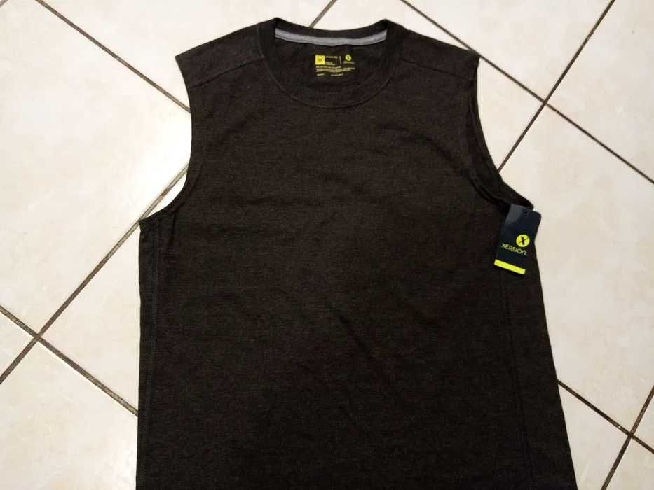 XERSION USA - NOWA! z LOGO i Metkami Koszulka Męska rozmiar M/L