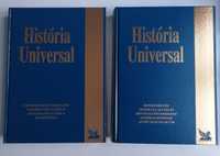 2 livros História Universal (Vol 1 e 2), Selecções Readers Digest