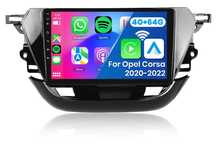 Rádio Android Opel Corsa 2020-22 Carplay GPS wifi BT RDS NOVO