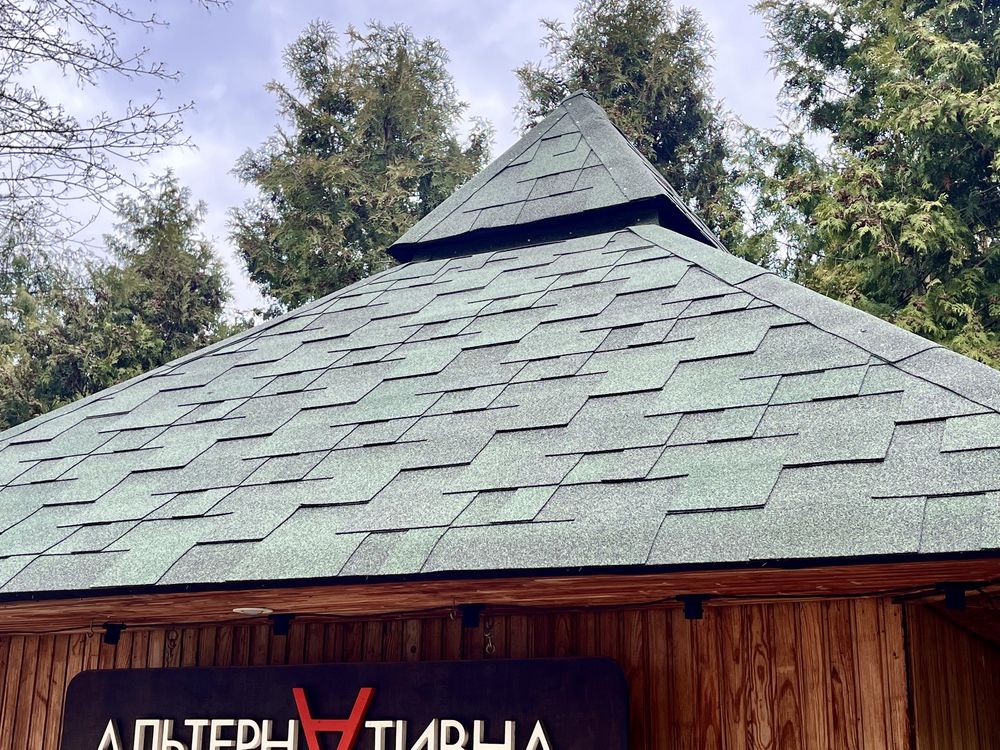 Бітумна черепиця Битумная черепица Катепал