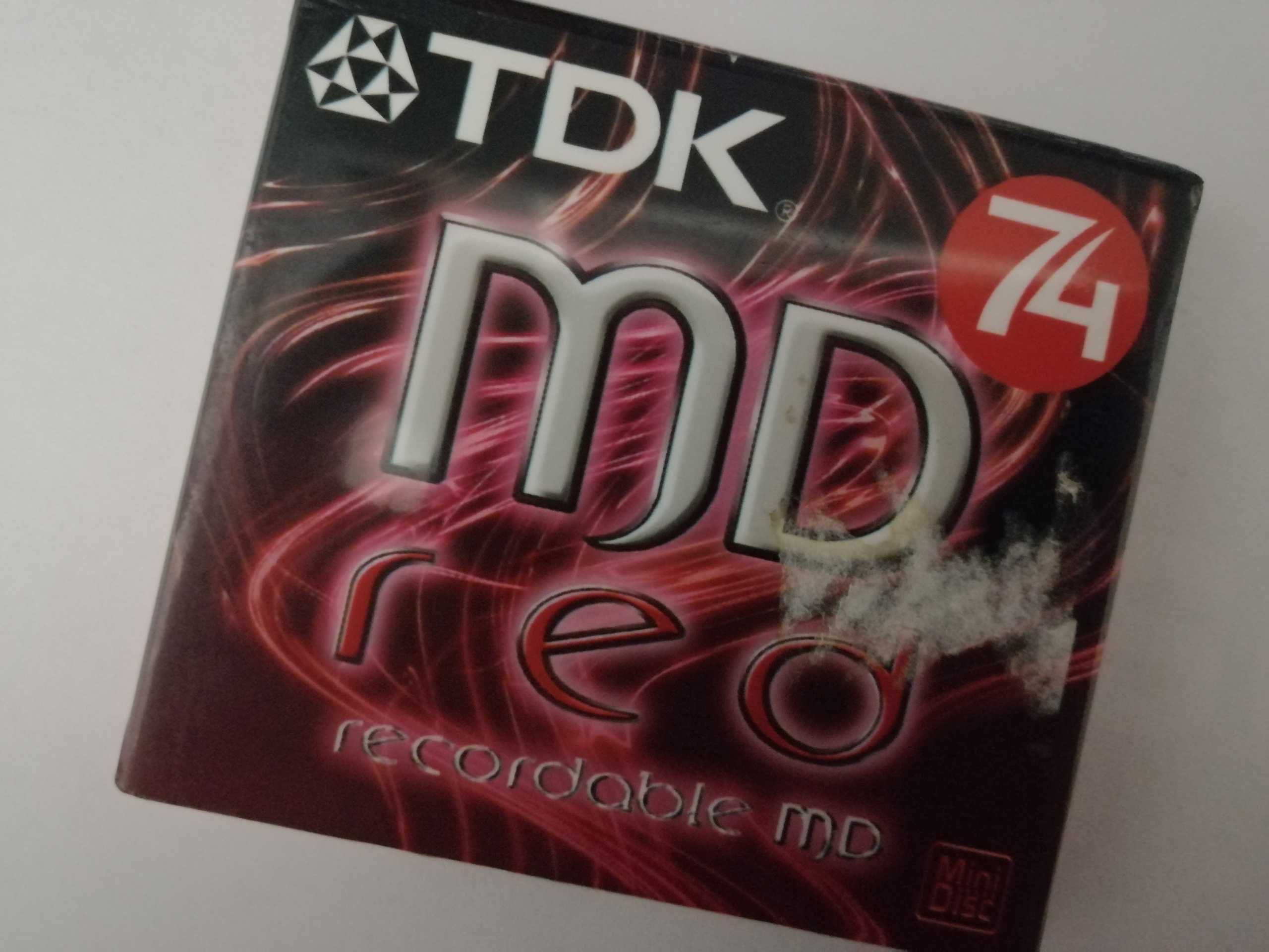 MD Discos novos selados  marca TDK grean e Red de 74 minutos