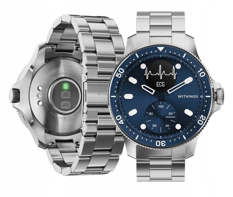 smartwatch withings hwa09-model 7-all-int srebrny bluetooth opis