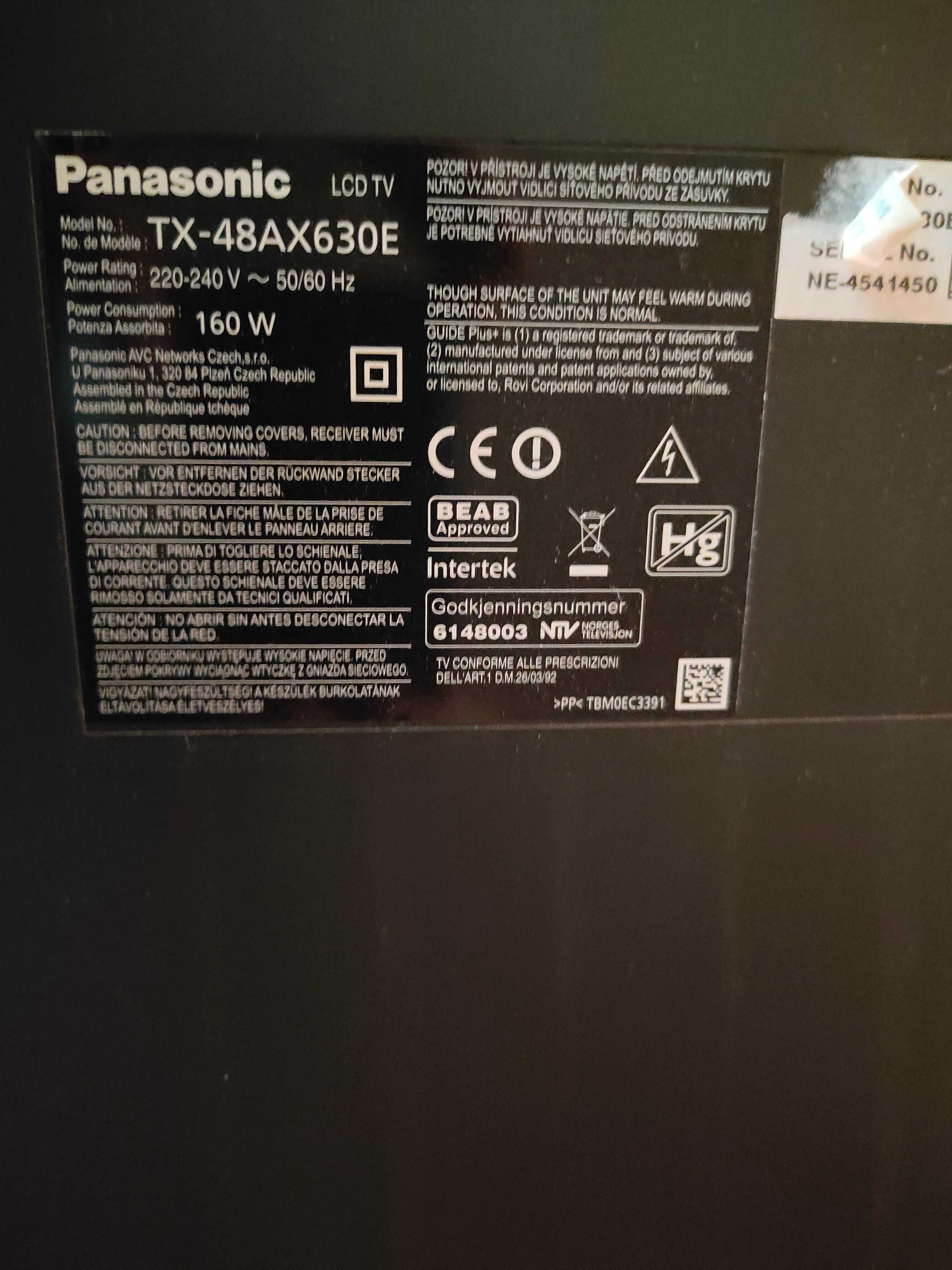 Telewizor Panasonic TX-48ax630e