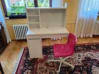 Biurko dziecięce IKEA MICKI z nadstawką