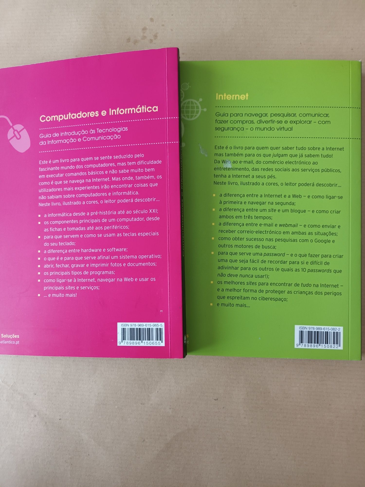 Computadores e Informática + Internet , 2 volumes