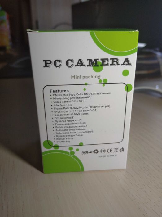 Kamerka internetowa pc camera mini packing