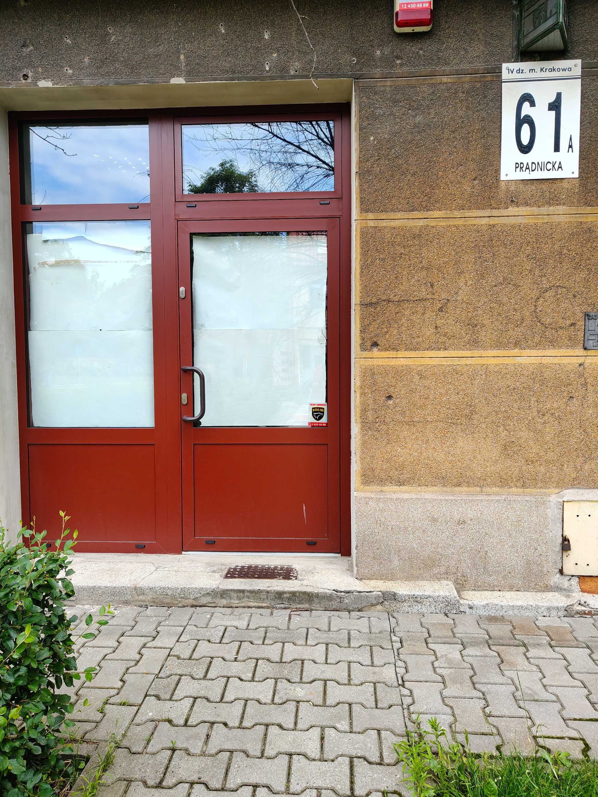 Wynajmę lokal usługowy handlowy 20m2 barber itp. ul.Prądnicka Kraków