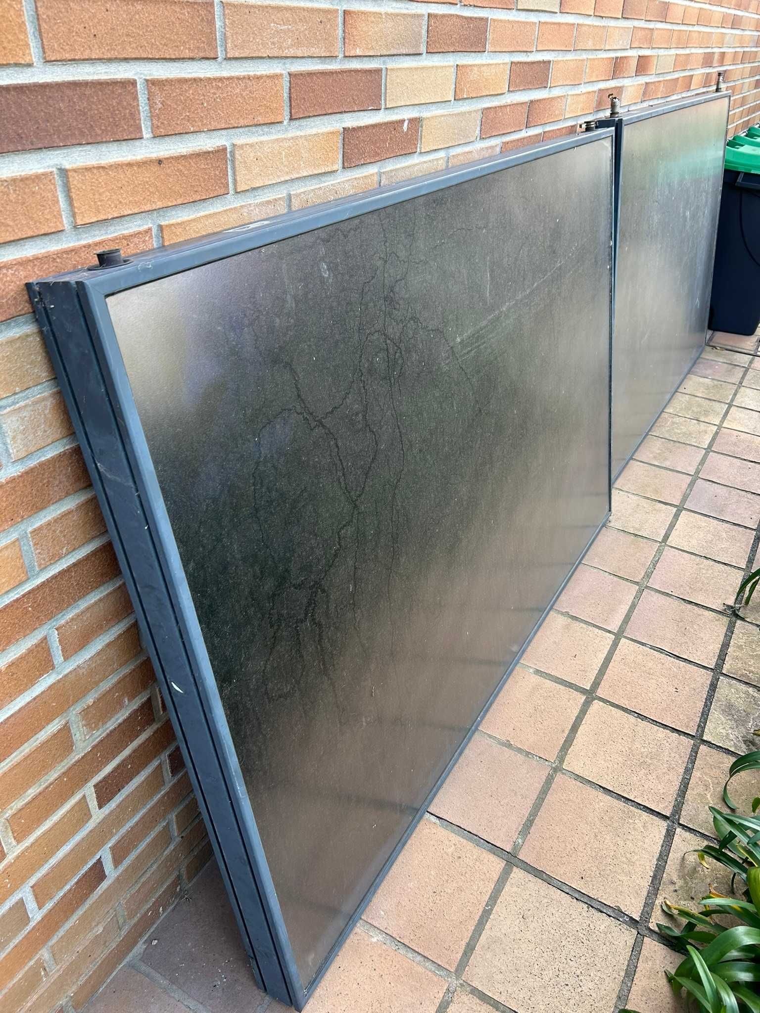 Coletores Solares para aquecimento de águas (conjunto de 2)