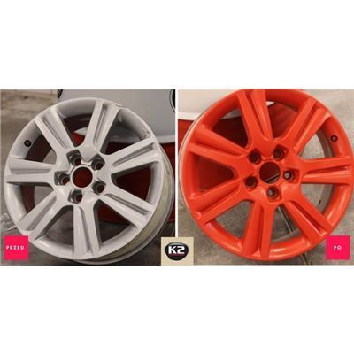 Guma W Sprayu Color Flex Czerwony 400Ml K2