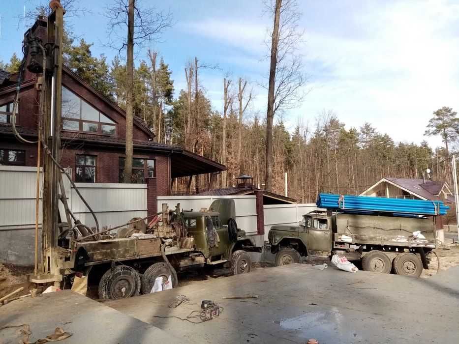 Бурение скважин Буріння свердловин монтаж Озерное