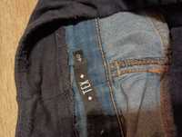 Dwie pary jeansów spodni ciążowych, r.40