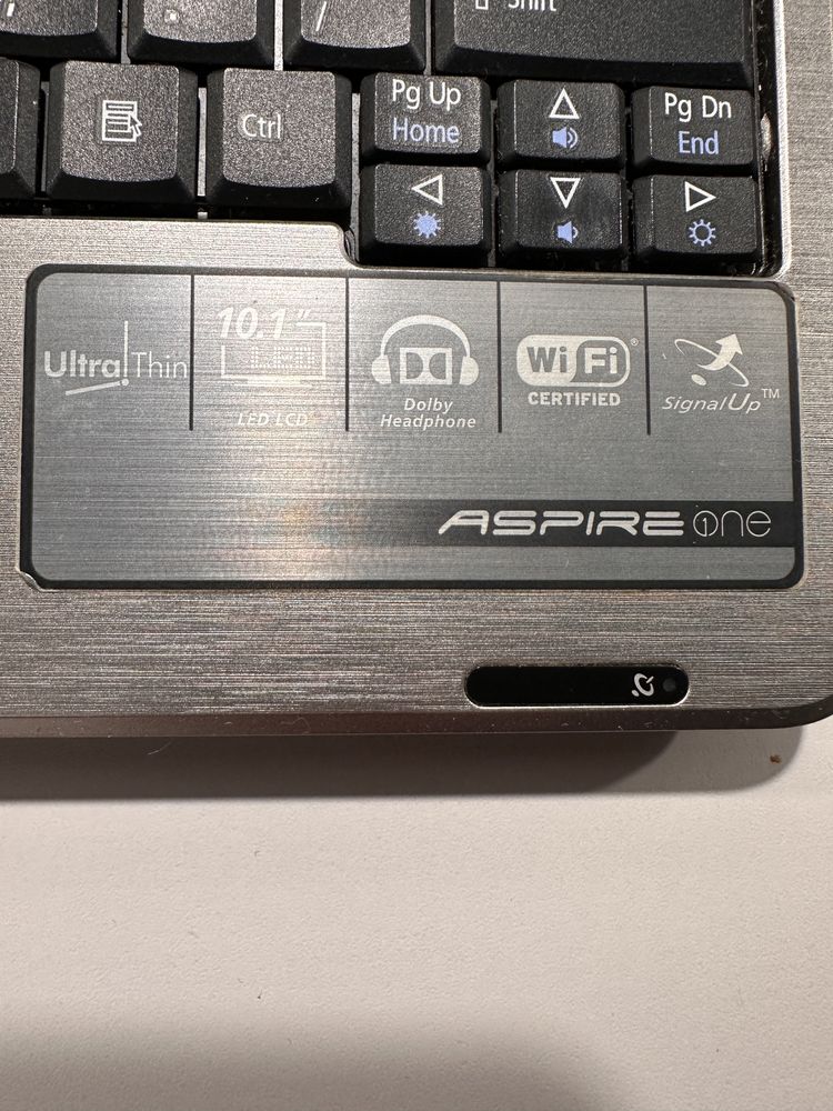 Laptop Aspire one series , mały