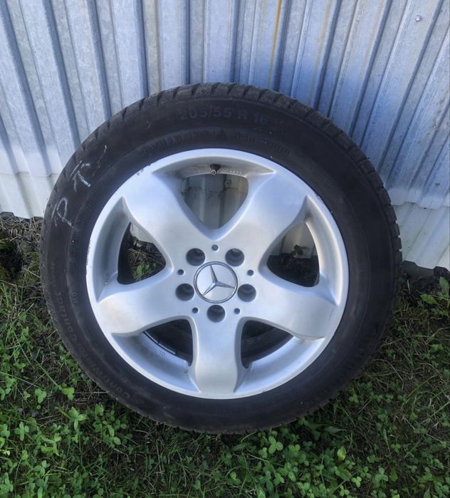 Sprzedam alufelgi z oponami orginal Mercedes 205/55 R16