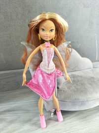 Lalka Flora Winx Club Charmix 2005 Rainbow Mattel wróżka vintage doll