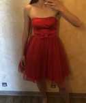 Czerwona sukienka 38