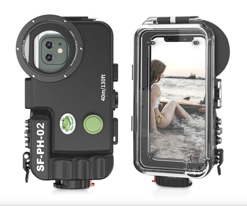 Водонепроникний кейс чохол Seafrogs SF-PH-02 для iPhone 12/13 Pro Max