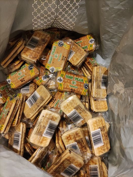 100szt. Suchary Specjalne SU-1 Piastowskie  45 g Wojskowe