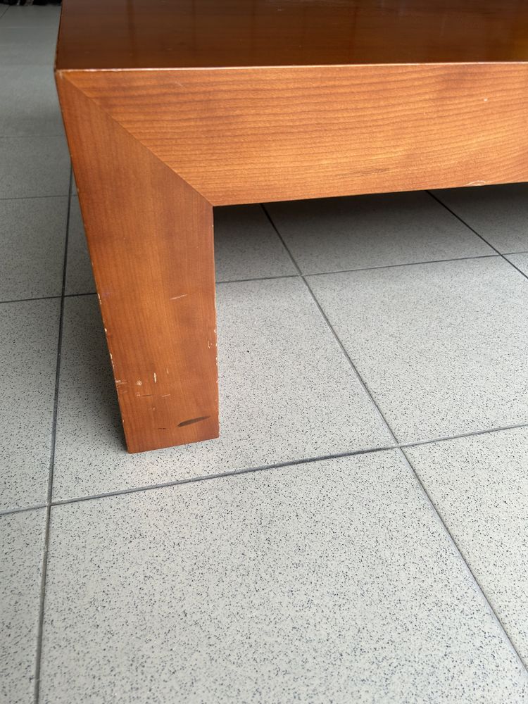 Vendo conjunto mesa + prateleira madeira