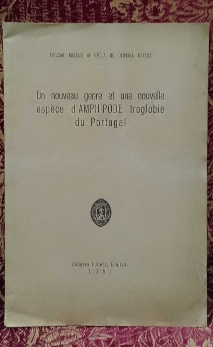 Nouveau genre et une nouvelle espèce d´Amphipode troglobie du Portugal